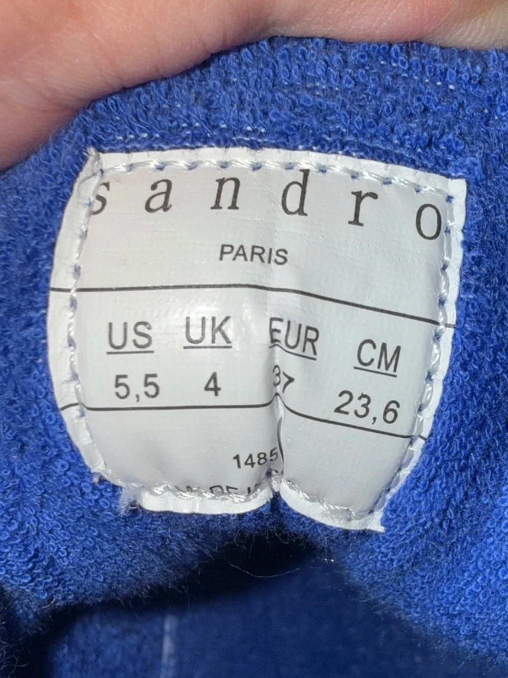Sandro Paris Flame Women's Multi Trainers Casual Sneakers / Size 5.5 Fits 6-6.5
